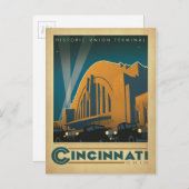 Cincinnati, OH Postkarte (Vorne/Hinten)