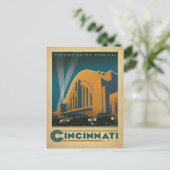 Cincinnati, OH Postkarte (Stehend Vorderseite)