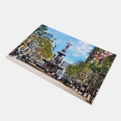 Cincinnati OH - Tyler-Davidson-Brunnen c1906 Fußmatte (Schrägansicht)