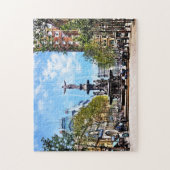 Cincinnati OH - Tyler-Davidson-Brunnen c1906 Puzzle (Vertikal)