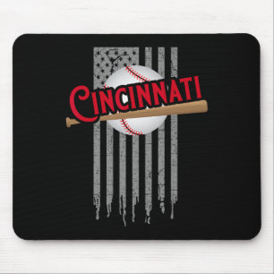Cincinnati Oh Usa Flagge Die Königinnen Chip City Mousepad