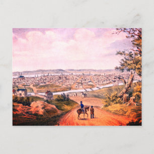 Cincinnati, Ohio (1841) Postkarte