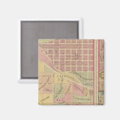 Cincinnati, Ohio 4 Magnet (Vorderseite/Rückseite)