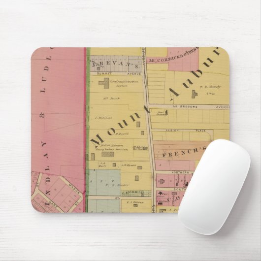 Cincinnati, Ohio 5 Mousepad (Mit Mouse)