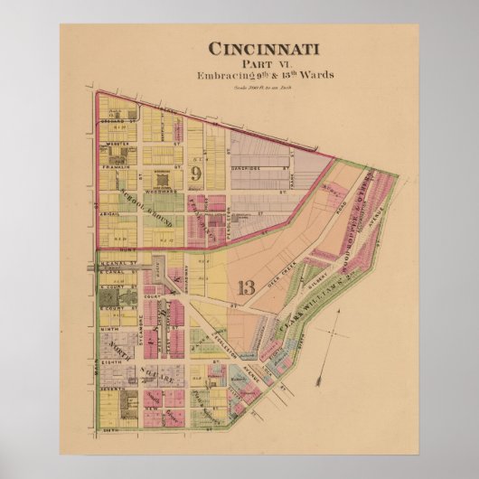 Cincinnati, Ohio 8 Poster (Vorne)