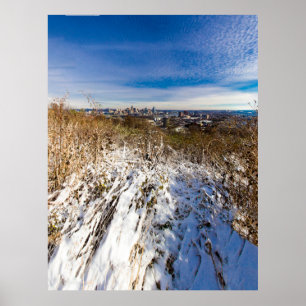 Cincinnati, Ohio aus Devou Park, Kentucky Poster