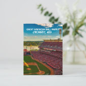 CINCINNATI OHIO BALL PARK STADIUM POSTCARDS POSTKARTE (Stehend Vorderseite)