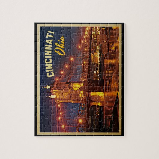Cincinnati Ohio Bridge Puzzle (Vertikal)