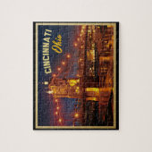 Cincinnati Ohio Brücke Puzzle (Vertikal)