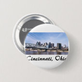Cincinnati Ohio Button (Vorne & Hinten)