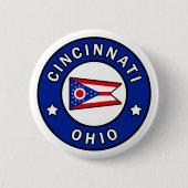 Cincinnati Ohio Button (Vorderseite)
