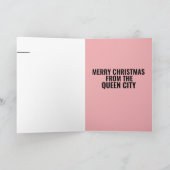 CINCINNATI. OHIO CHRISTMAS CARDS DANKESKARTE (Innenseite)
