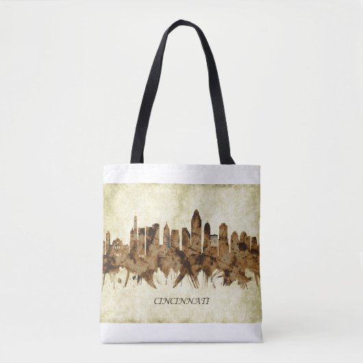 Cincinnati Ohio Cityscape Tasche (Vorderseite)