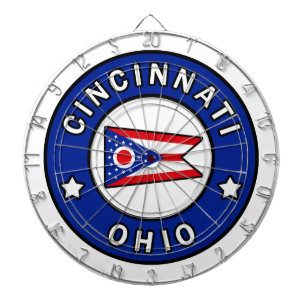 Cincinnati Ohio Dartscheibe