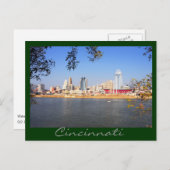 Cincinnati, Ohio, die Königstadt Postkarte (Vorne/Hinten)
