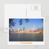 Cincinnati, Ohio, die Königstadt Postkarte (Vorne/Hinten)