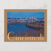 Cincinnati, Ohio, Die Königstadt Postkarte (Vorderseite)
