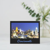 Cincinnati, Ohio, die Queen City. Postkarte (Stehend Vorderseite)