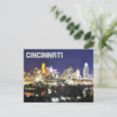 Cincinnati, Ohio, die Queen City. Postkarte (Stehend Vorderseite)