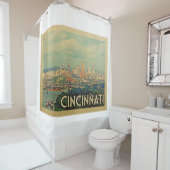 Cincinnati Ohio Duschvorhang (Beispiel)