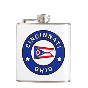 Cincinnati Ohio Flachmann