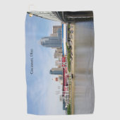 CIncinnati, Ohio Golf Handtuch (Vorderseite)
