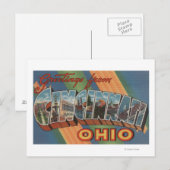 Cincinnati, Ohio - Großbuchstaben Szenen 2 Postkarte (Vorne/Hinten)