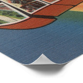 Cincinnati, Ohio - Große Buchstabenszenen Poster (Ecke)