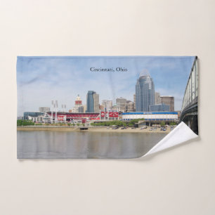 Cincinnati, Ohio-Handtuch-Set Badhandtuch Set