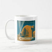 Cincinnati, Ohio | Historischer Gewerkschaft Kaffeetasse (Links)