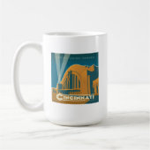 Cincinnati, Ohio | Historischer Gewerkschaft Kaffeetasse (Links)