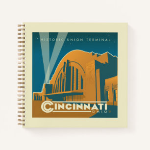 Cincinnati, Ohio Historischer Gewerkschaft Notizblock