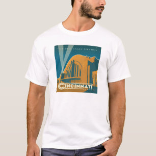 Cincinnati, Ohio   Historischer Gewerkschaft T-Shirt