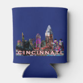 Cincinnati, Ohio in Graffiti Dosenkühler (Rückseite)