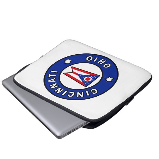 Cincinnati Ohio Laptopschutzhülle (Vorne Knopf)