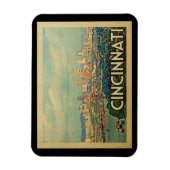 Cincinnati Ohio Magnet (Vertikal)