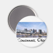 Cincinnati Ohio Magnet (Vorderseite/Rückseite)