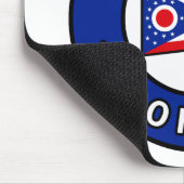 Cincinnati Ohio Mousepad (Ecke)
