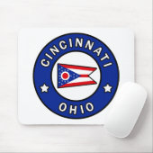 Cincinnati Ohio Mousepad (Mit Mouse)