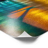 Cincinnati Ohio Night Skyline - Foto drucken (Ecke)