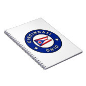 Cincinnati Ohio Notizblock (Rechte Seite)