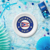 Cincinnati Ohio Pappteller (Party)