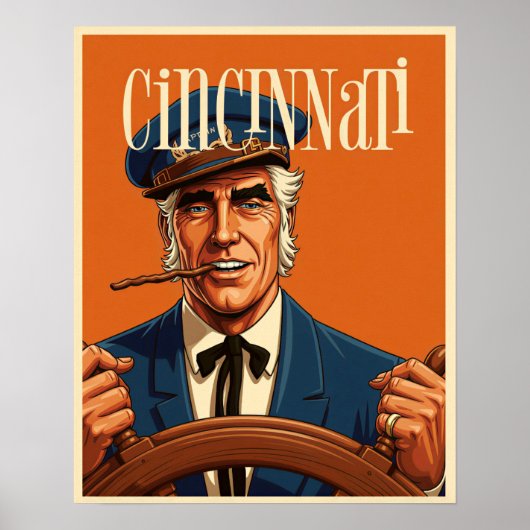 Cincinnati, Ohio Plakat (Vorne)