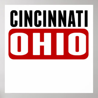 Cincinnati Ohio Poster
