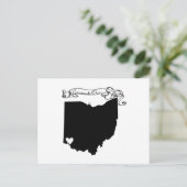 Cincinnati Ohio Postkarte (Stehend Vorderseite)