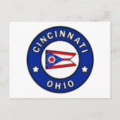Cincinnati Ohio Postkarte (Vorderseite)