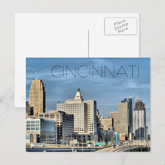CINCINNATI Ohio Postkarte (Vorne/Hinten)