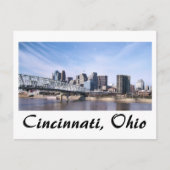 Cincinnati Ohio Postkarte (Vorderseite)