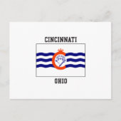 Cincinnati Ohio Postkarte (Vorderseite)