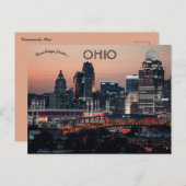 Cincinnati Ohio Postkarte (Vorne/Hinten)